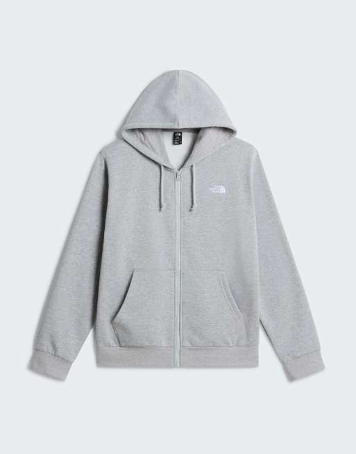The North Face M Evolution Simple Dome Regular Full-Zip in tnf hellgrau meliert, 3 von 4