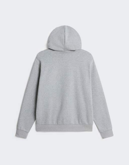 The North Face M evolution simple dome regular full zip in tnf pale grey heather, 4 of 4