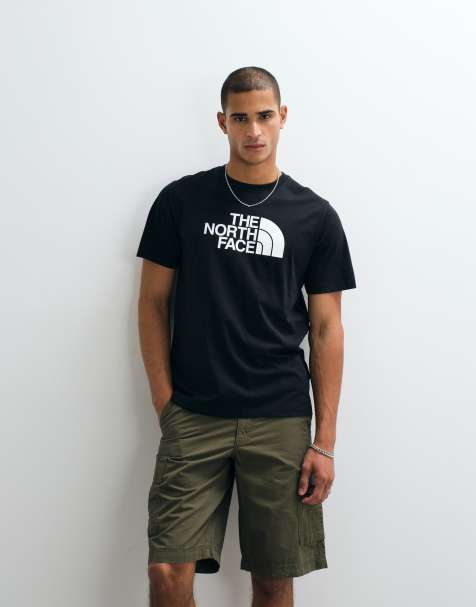 The North Face - M Evolution - T-shirt a maniche corte vestibilità classica con mezza cupola nero tnf e bianco tnf - view 1
