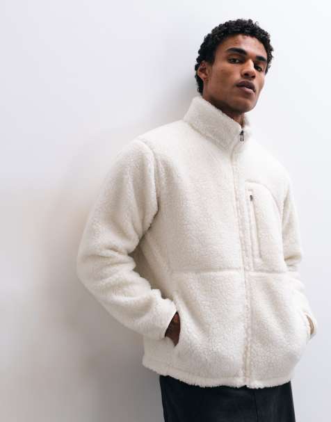 The North Face M extreme pile 2 fz jacket en white dune - view 1