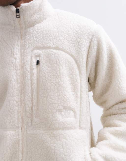 The North Face M extreme pile 2 fz jacket en white dune, 4 de 5