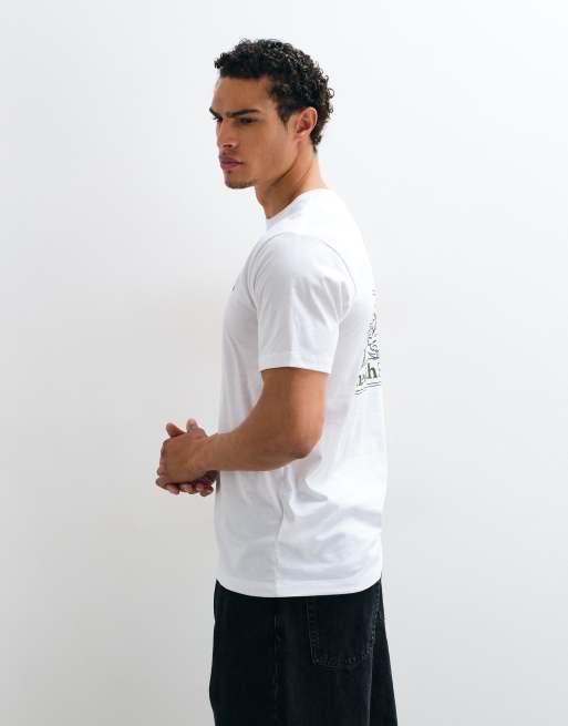 The North Face M Monte Reg Kurzarm-Graphic-T-Shirt in TNF White, 4 von 5