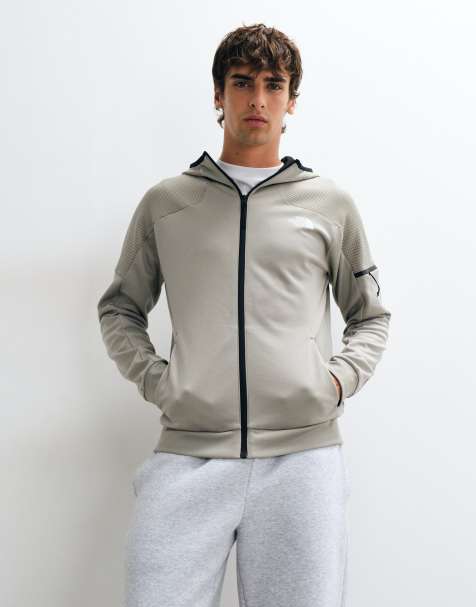 The North Face M mountain athletics full zip fleece 2.0 in stone slab - view 1