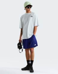 The North Face M never stop carving oversized ss tee in pearl stone/tnf black