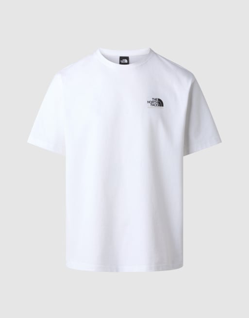The North Face - M NSE Repeat - T-shirt décontracté à manches courtes - Blanc tnf et noir tnf, 3 de 4