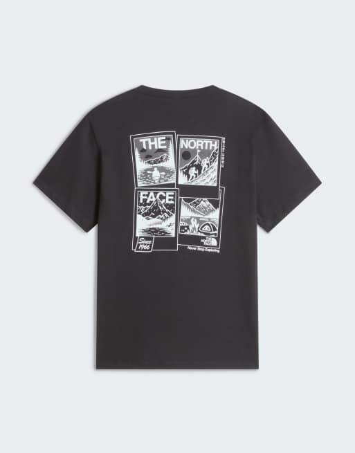 The North Face M photo souvenir relaxed ss tee in tnf black/tnf black, 3 of 4