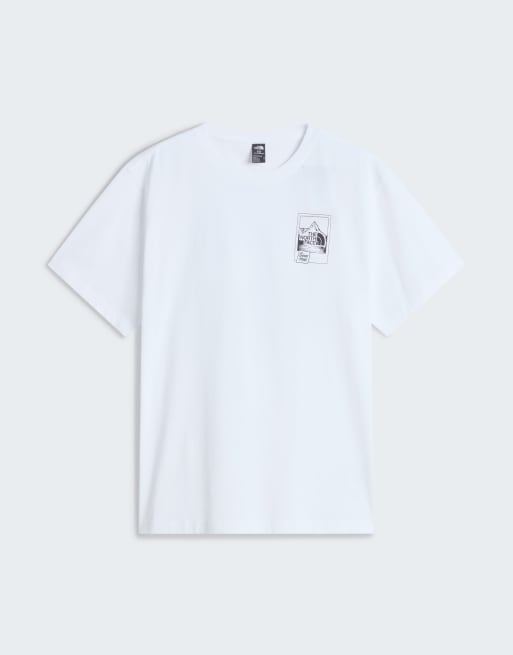The North Face M photo souvenir relaxed ss tee in tnf white/tnf white, 4 of 4