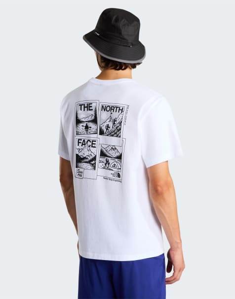 The North Face M photo souvenir relaxed T-shirt met korte mouwen in tnf wit/tnf wit - view 1