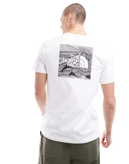 The North Face CELEBRATION TEE - Print T-shirt - white 