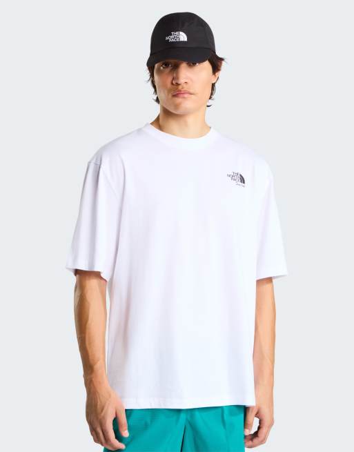 The North Face M T-shirt oversize à manches courtes Let's Be Buddies en blanc TNF/noir TNF, 2 de 4