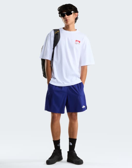 The North Face – M The Right Side – Oversize-T-Shirt in TNF-Weiß/TNF-Rot, 2 von 4