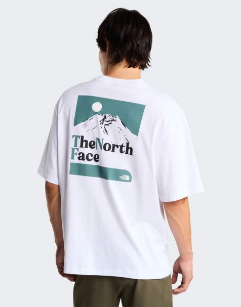 The North Face M the right side oversized T-shirt met korte mouwen in tnf white/tnf white - view 1