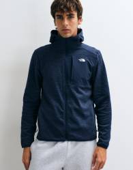 The North Face M tnf performance fleece full zip hoodie in summit navy dark heather