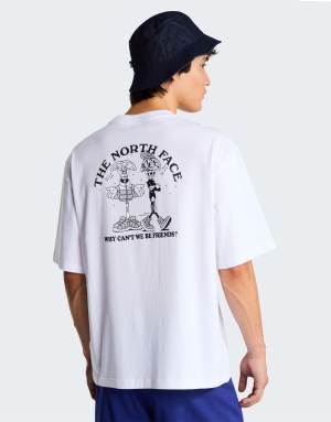 The North Face M why cant we be friends oversized ss te in tnf white/tnf black