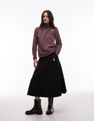 The North Face The North Face M66 canvas skirt in black