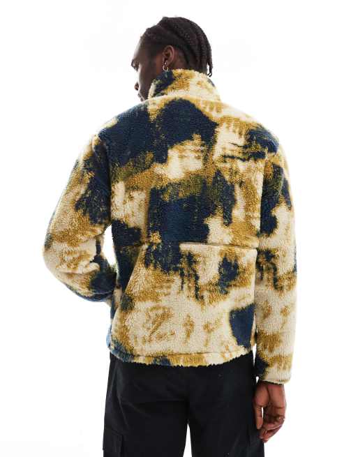 The North Face M66 extreme pile fleece quarter zip jacket in