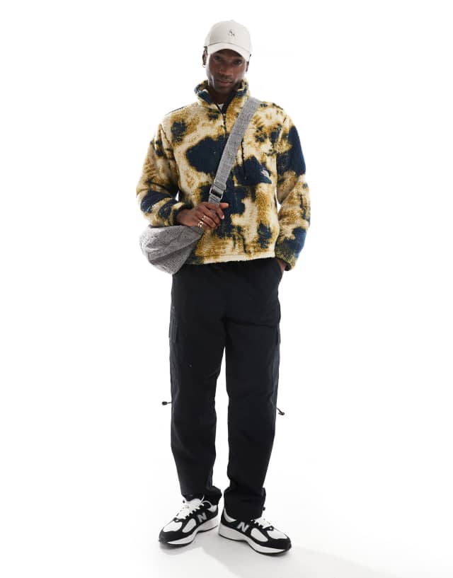 The North Face M66 extreme pile fleece quarter zip jacket in