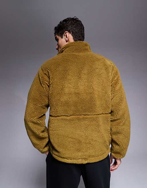 The North Face M66 extreme pile fleece zip up jacket in moss The North Face M66 extreme pile fleece zip up jacket in moss
