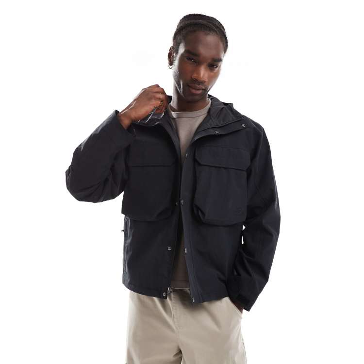 Plain black north face jacket online