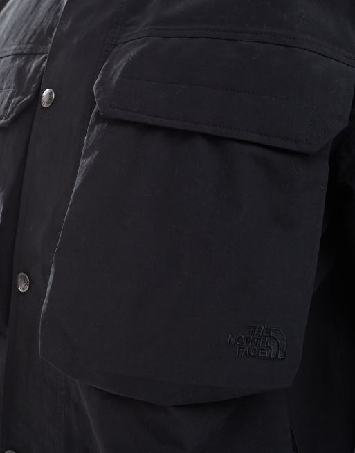 The North Face M66 Ripstop waterproof utlilty pocket jacket in black, 3 of 4