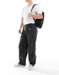 [The North Face] The North Face M66 Tek Heritage wide leg woven pants in black W31 BLACK