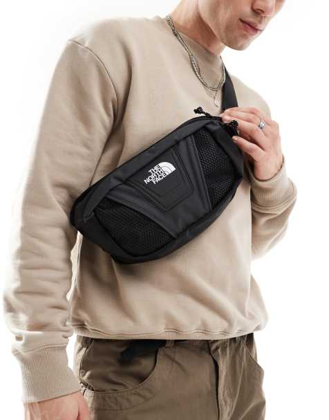 The North Face - Marsupio grigio multicolore con logo stile Y2K - view 1