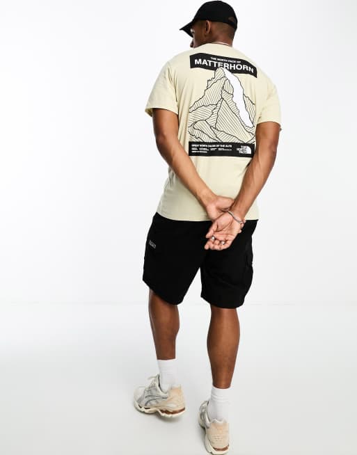 The North Face Matterhorn Back Print T-shirt in Black for Men