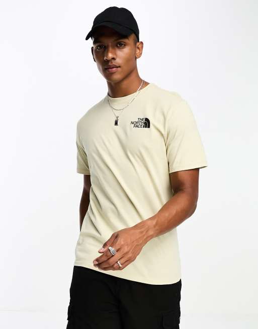 The North Face matterhorn face T-shirt in beige - Exclusive to 