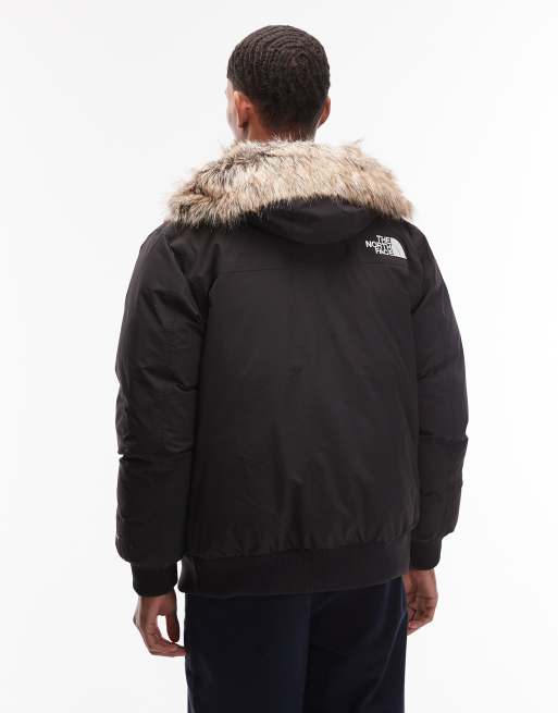 The North Face - McMurdo - Bomberjack met capuchon met imitatiebont in zwart, 3 van 5