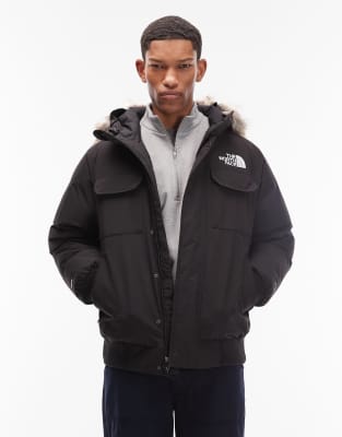 The North Face The North Face McMurdo faux fur hooded down bomber in black