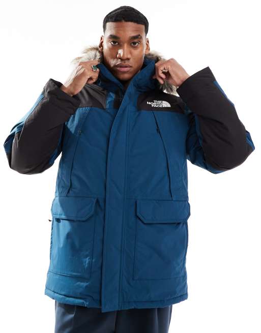 The North Face Mcmurdo parka jacket in blue