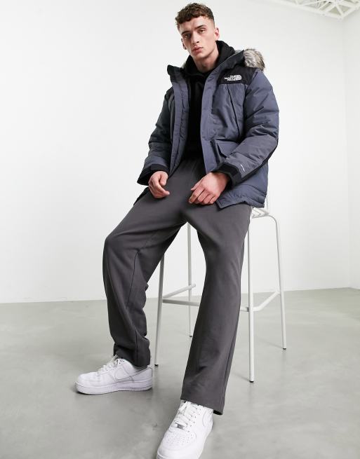 north face mcmurdo parka grey