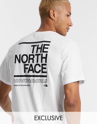 the north face white t shirt