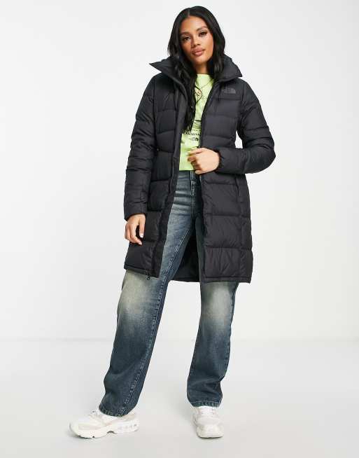 The North Face Metropolis parka coat in black | ASOS