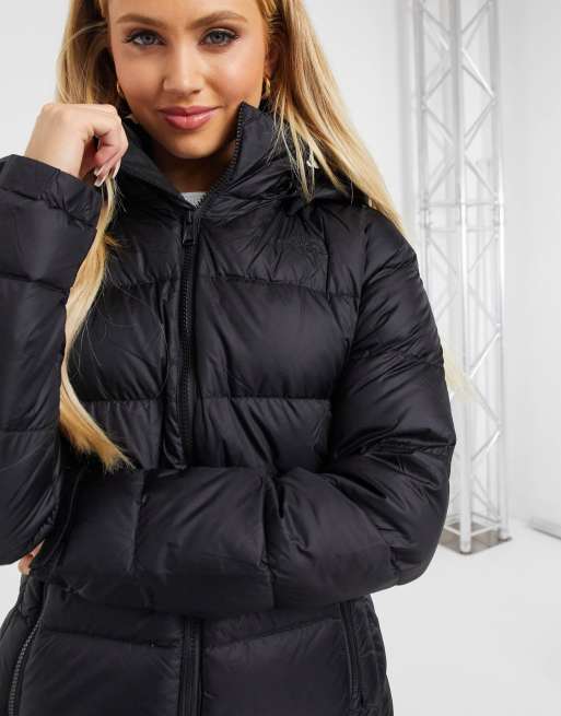 The north face metropolis best sale parka black