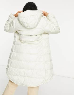 north face metropolis parka vintage white