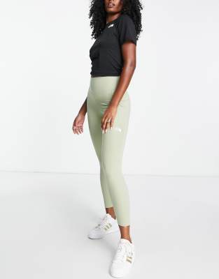 north face green leggings