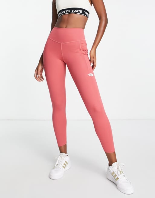 Pink leggings shop with pockets