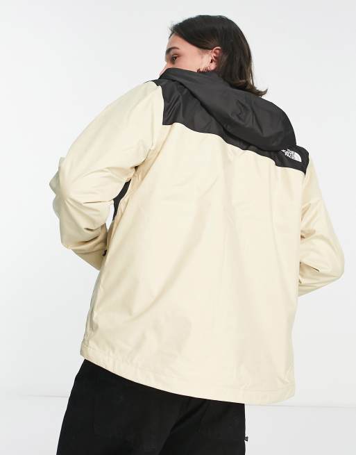 The North Face - Millerton DryVent - Vandafvisende regnjakke i beige og sort, 4 af 4