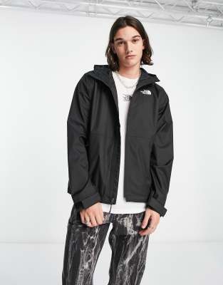 The North Face Millerton DryVent water repellent rain jacket in black