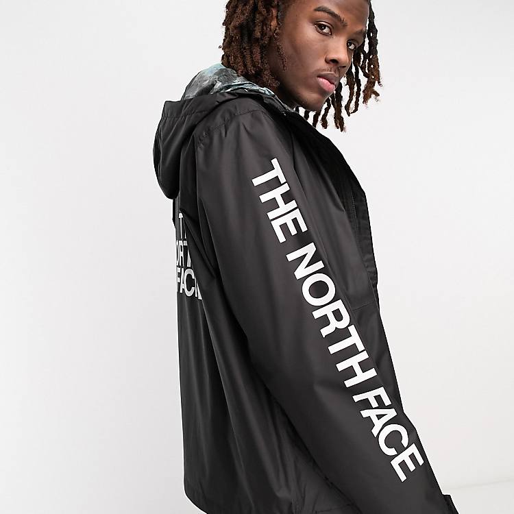 The North Face Millerton rain jacket with half dome back The North Face Millerton rain jacket with half dome back