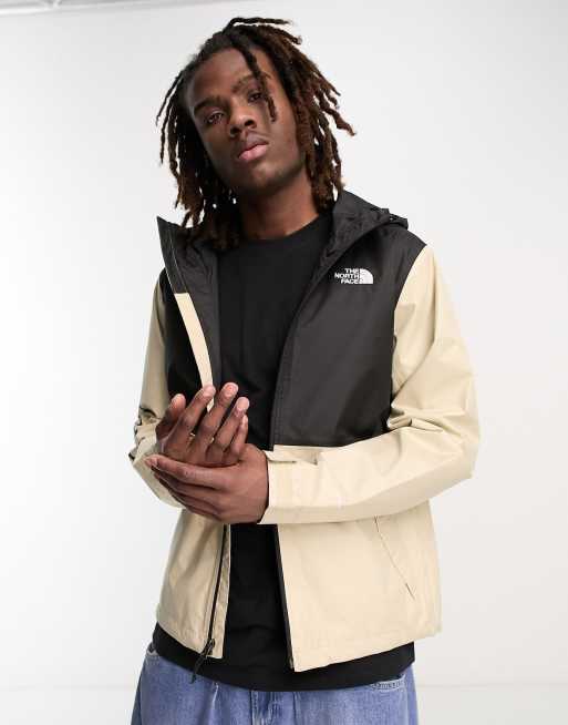 The North Face MILLERTON Rain Jacket with Half Dome Back Print in Black