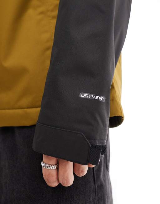 The North Face – Millerton – Svart, vattentät, fodrad jacka, 3 av 4