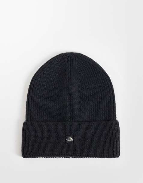 The North Face mini box logo beanie in black - view 1