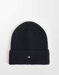 The North Face mini box logo beanie in black