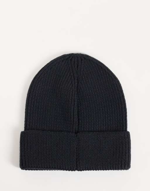 The North Face mini box logo beanie in black, 3 of 3