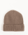 The North Face mini box logo beanie in brown