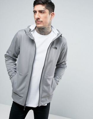the north face mittellegi full zip hoodie grey
