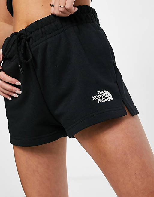 Women The North Face Mix and Match shorts in black 