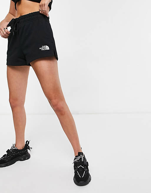 Women The North Face Mix and Match shorts in black 